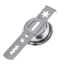 Jupiter 230006 Spritzgebäck-Vorsatz, für Fleischwolf 476100