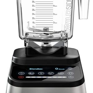 Blendtec Designer 725 Metallic inkl. WildSide+ Jar - Hochleistungsmixer / Blender (Farbe: Metallic)