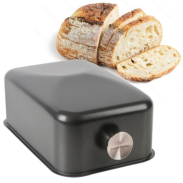 Brod & Taylor Ultraleichte Backschale für Sauerteigbrot (Batard) - kein Vorheizen nötig für knusprige Kruste und gleichmäßiges Backen