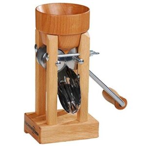 Eschenfelder Flockenquetsche Tischmodell Holztrichter