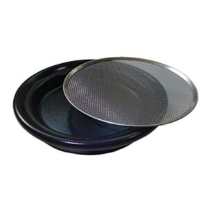 Eschenfelder Kressesieb Durchmesser 16 cm anthrazit