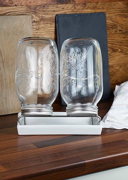 Eschenfelder Sprossengläser System II 750ml anthrazit | Edelstahl | Herstellung in Deutschland | Keimsaaten - Image 6