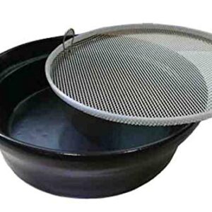 Eschenfelder Weizengrassieb anthrazit (Sieb 23 cm)