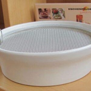 Eschenfelder Weizengrassieb mattweiß (Sieb 23 cm)