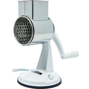 Jupiter 506017 Reibmaschine Edelstahl, weiß