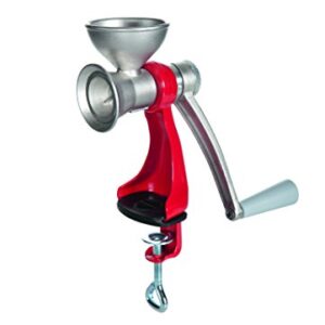 Jupiter 560400 Mohnmühle Edelstahl, rot