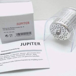 Jupiter Kenwood Reibevorsatz 224.000 mit Streuschutz, Größe 8