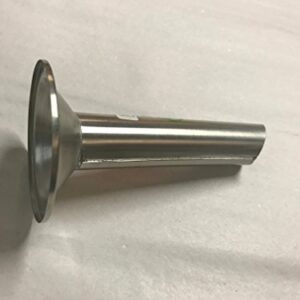 Jupiter Wurstfüll-Vorsatz Größe 7/8 und 3/4 Zoll rostfrei