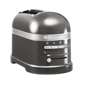 Kitchenaid 5KMT2204EMS Artisan -Toaster für 2 Scheiben, Medaillon silber
