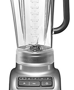 Kitchenaid 5KSB1585ECU Blender, Standmixer im Rautendesign, contur silber