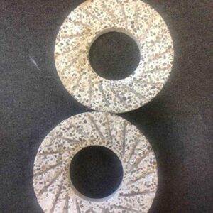 Magnesitstein-Paar dick 3 cm 21a/22a