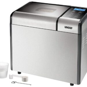 UNOLD Brotbackautomat Backmeister Top Edition, 615 W, 750-1200g Brotgewicht, Keramik-Beschichtung, 68415