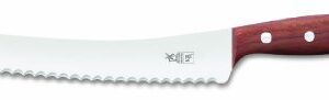 Windmühlenmesser "BrotBeidhänder" Brotsägemesser, Pflaumenholzgriff