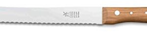 Windmühlenmesser Brotmesser 19,5cm Sägeschliff Olive